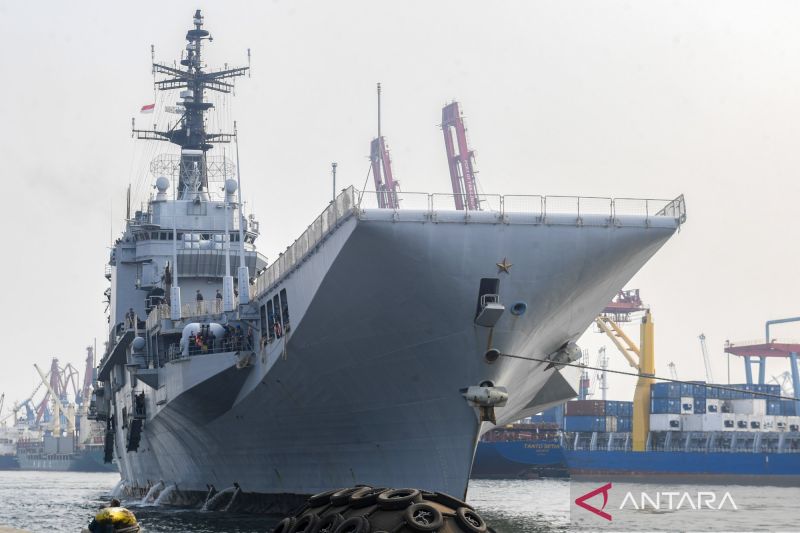 Spesifikasi kapal induk baru milik Indonesia, KRI Sriwijaya